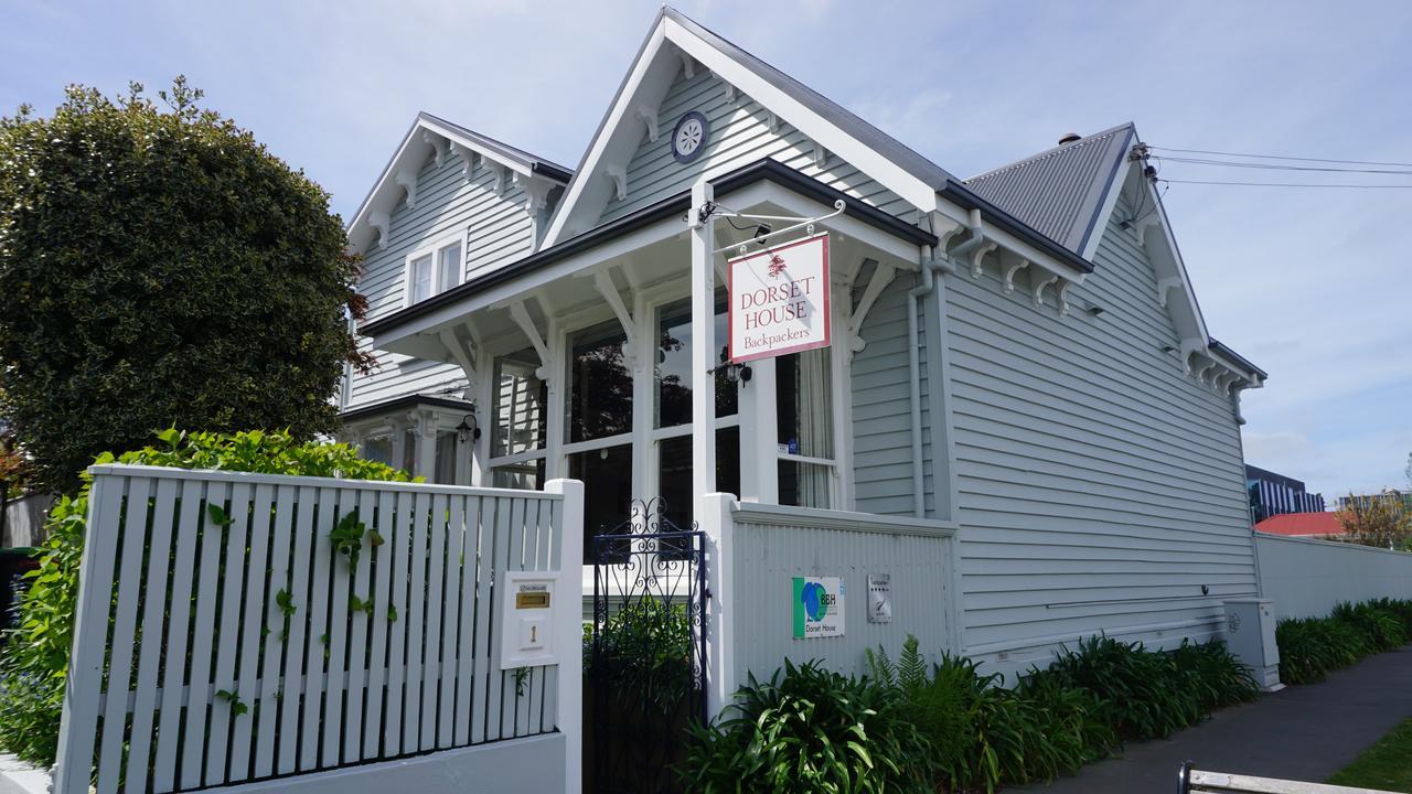 A Pousada Dorset House Backpackers Christchurch Exterior foto
