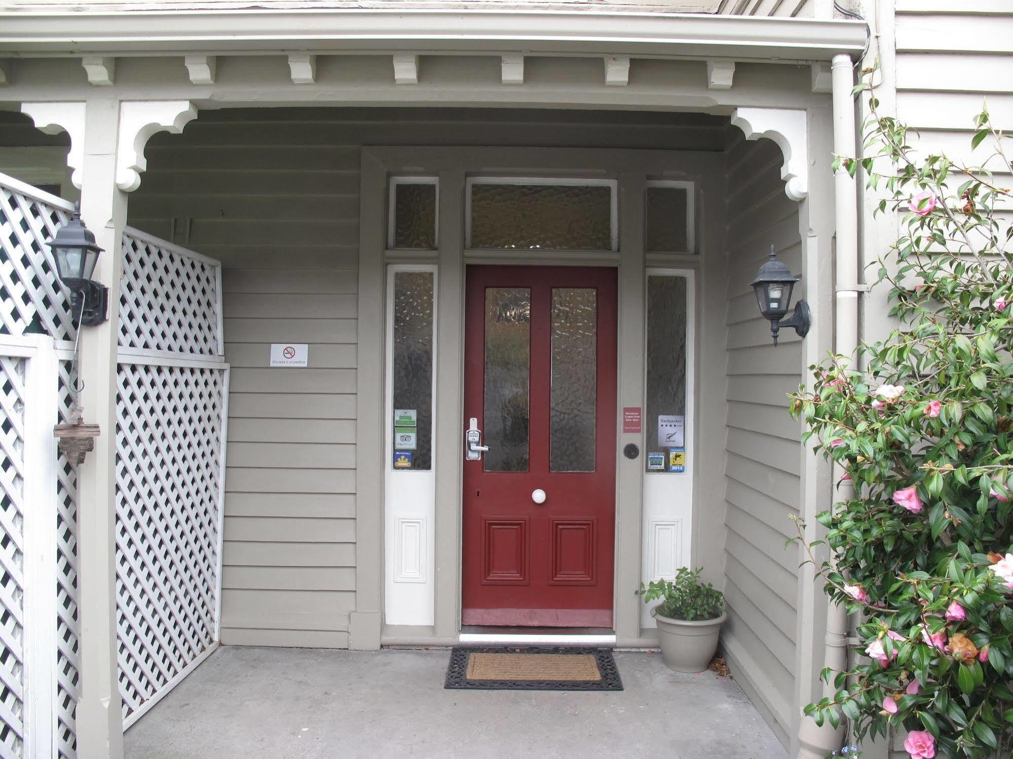 A Pousada Dorset House Backpackers Christchurch Exterior foto