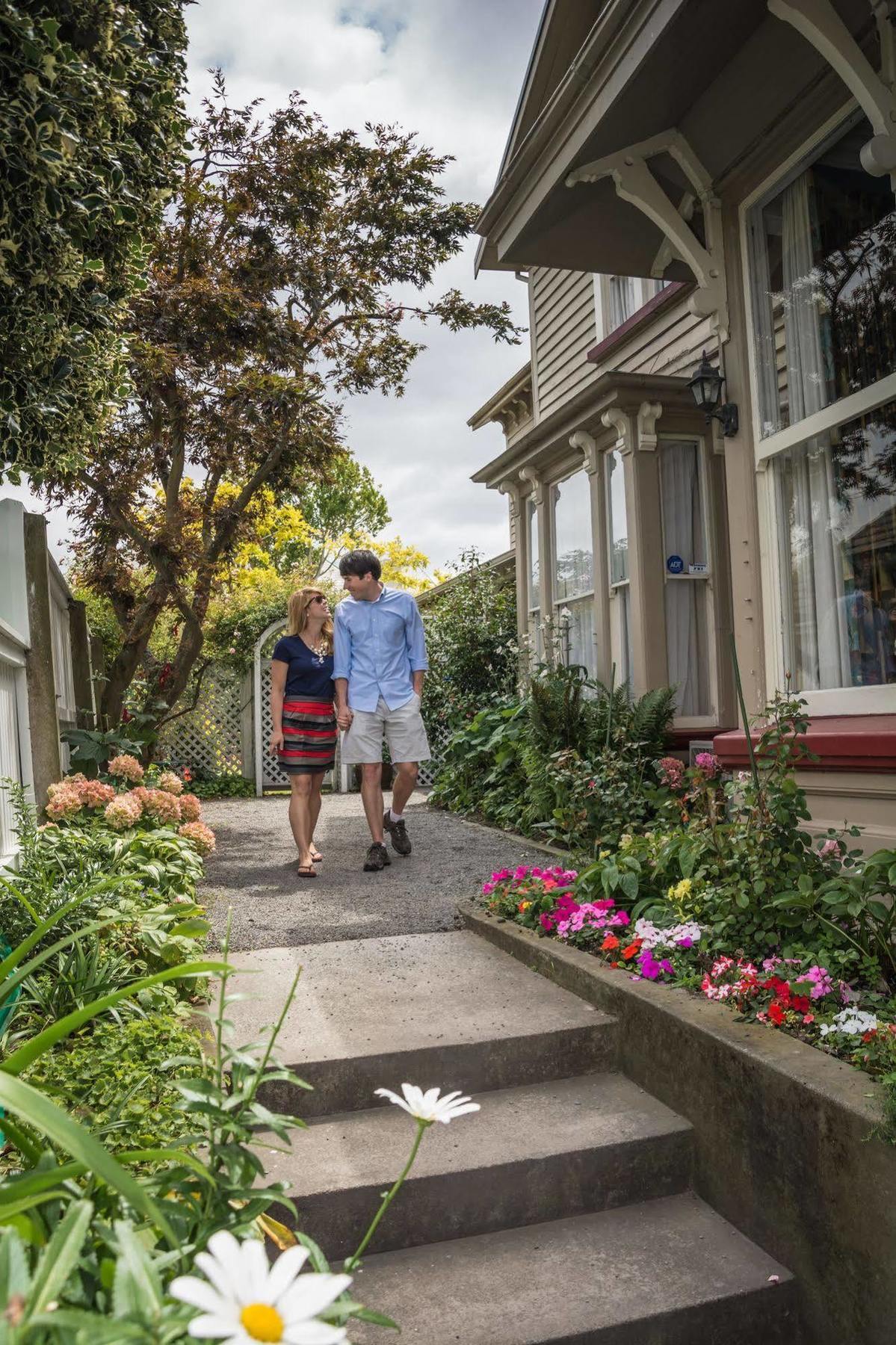 A Pousada Dorset House Backpackers Christchurch Exterior foto