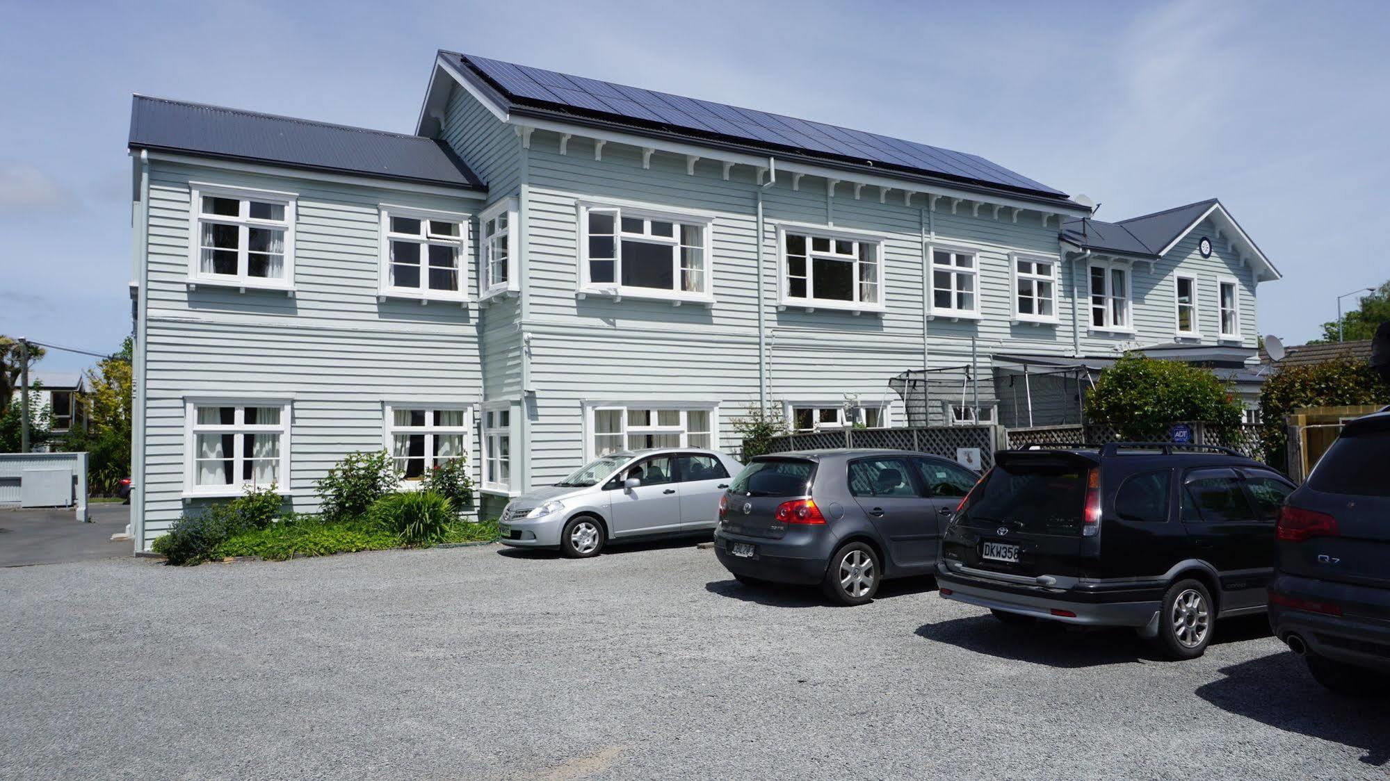 A Pousada Dorset House Backpackers Christchurch Exterior foto
